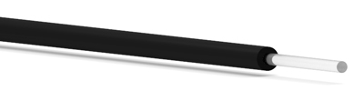 GH4001 Eska; Premier Simplex Optical Fiber Cable, Polyethylene Jacket, V-2Y 1P980/1000