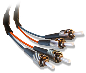 ST 62.5/125 µm Cable Assemblies, IF 4229-0-7, 0.70, m