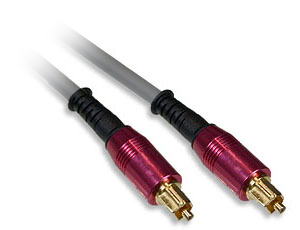 Optical Digital Audio POF Cable Assemblies, IF 703R-0-4, 0.40, m