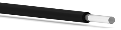 SH8001 Super Eska; Simplex Optical Fiber Cable, Polyethylene Jacket, V-2Y 1P1960/2000