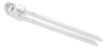 LED, White Leaded