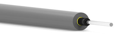GHEV4001 Eska™ Premier 1.0 mm Core Optical Fiber,<br>Polyethylene Buffered,<br>3.0 mm OD Polyvinyl Chloride Sheathed,<br>V-2Y Y 1P980/1000 GHEV4001 Eska™ Premier 1.0 mm Core Optical Fiber,<br>Polyethylene Buffered,<br>3.0 mm OD Polyvinyl Chloride Sheathed,<br>V-2Y Y 1P980/1000