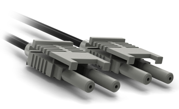 Versatile Link VL/VL Industrial Duplex Straight-Through Patch Cords with Duplex Connectors